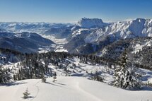 Skivergnügen auf der Winklmoos/Steinplatte