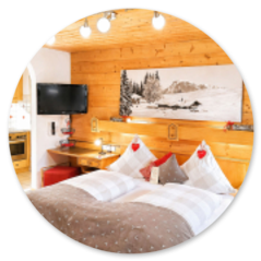 Kuscheliges Ein-Raum-Apartment Zwerchenberg im Gästehaus Schönfeld