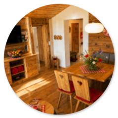 Idyllische Drei-Raum-Ferienwohnung Almgenuss im Gästehaus Schönfeld